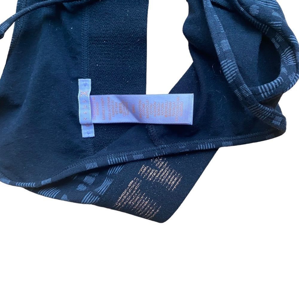 Savage X Fenty Black Bra Rhianna Size Small - Picture 5 of 5
